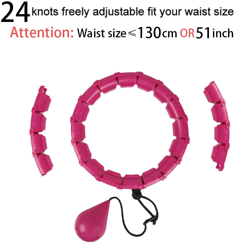 Section Adjustable Sport Hoops Abdominal Waist Exercise