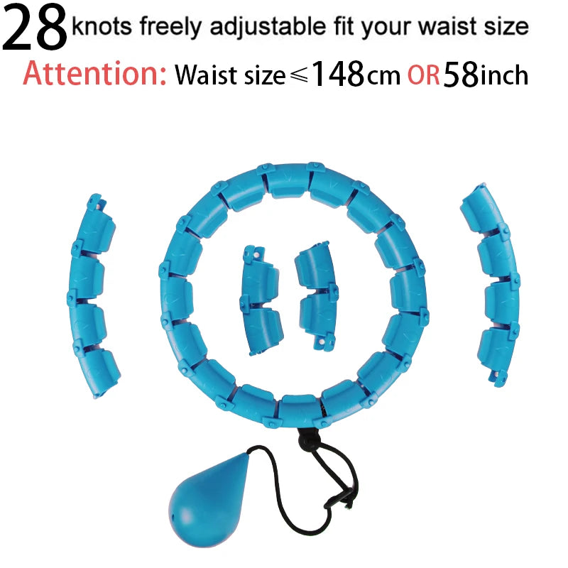 Section Adjustable Sport Hoops Abdominal Waist Exercise