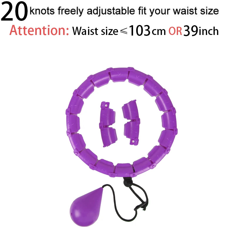 Section Adjustable Sport Hoops Abdominal Waist Exercise