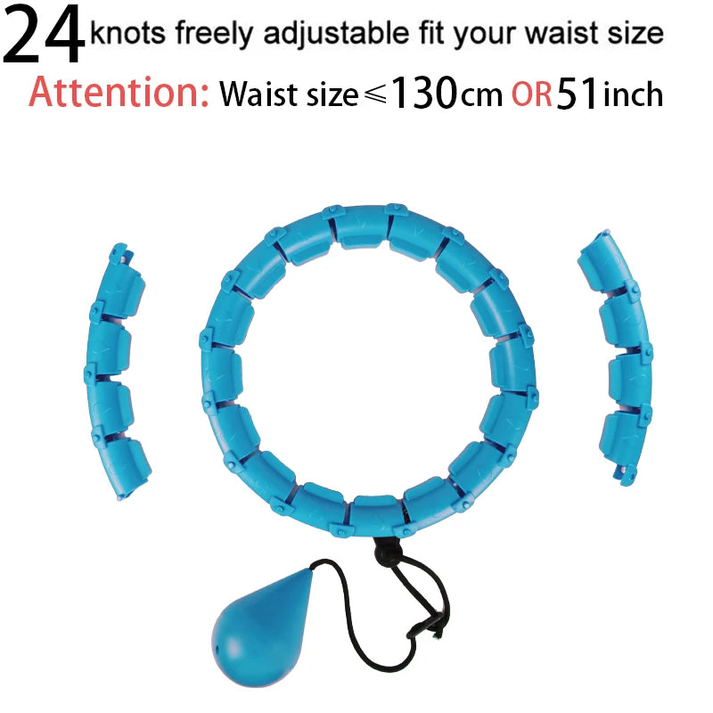 Section Adjustable Sport Hoops Abdominal Waist Exercise