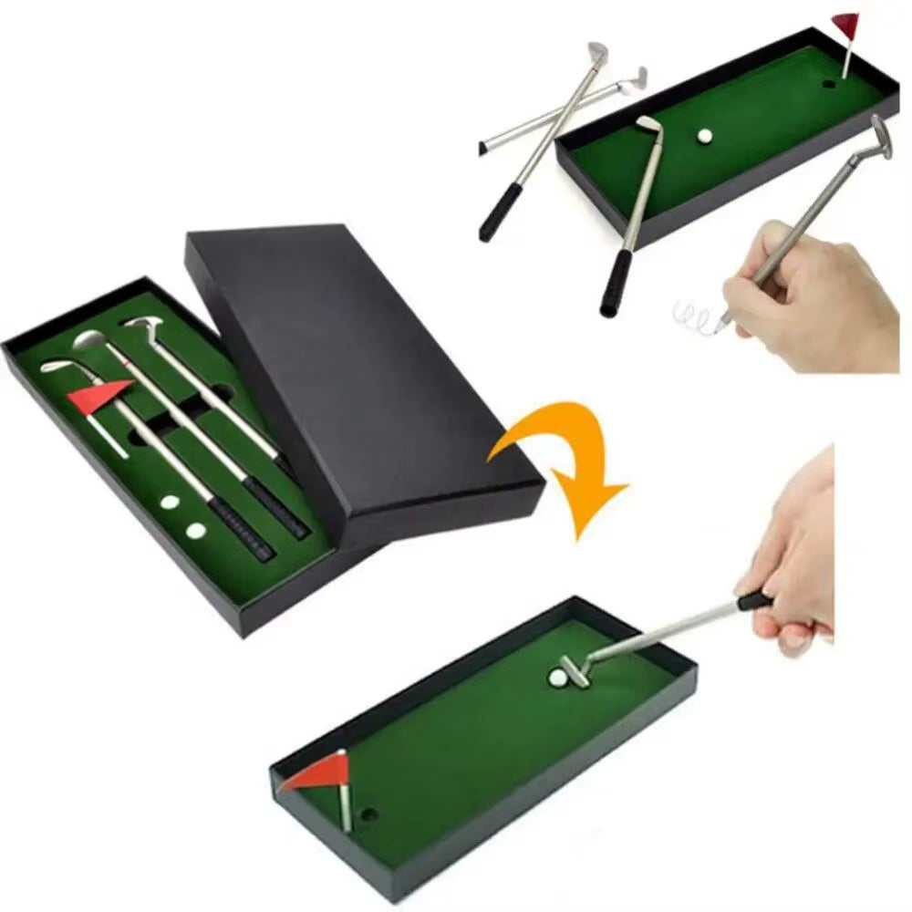 Golf Pen Set Mini Desktop