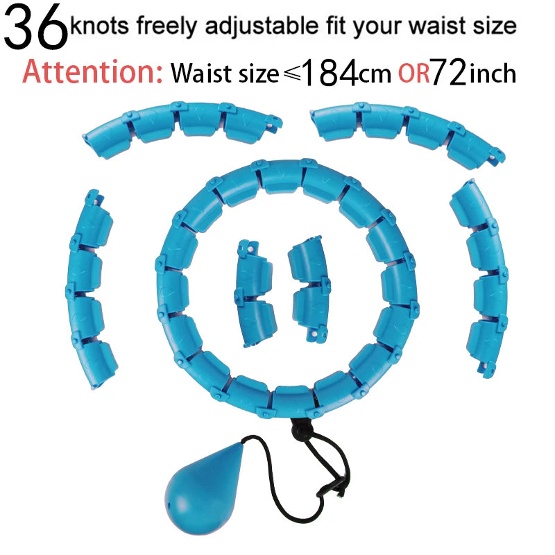 Section Adjustable Sport Hoops Abdominal Waist Exercise