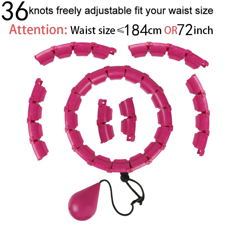 Section Adjustable Sport Hoops Abdominal Waist Exercise