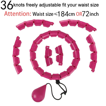 Section Adjustable Sport Hoops Abdominal Waist Exercise
