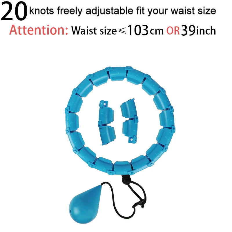Section Adjustable Sport Hoops Abdominal Waist Exercise