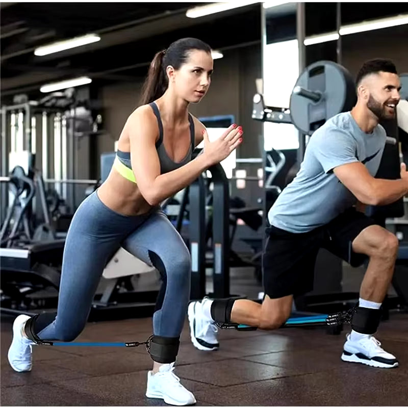 Resistance Band Set Ankle Straps Workout